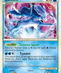 2011 Pokemon Call of Legends SL11 Shiny Suicune Holo LP